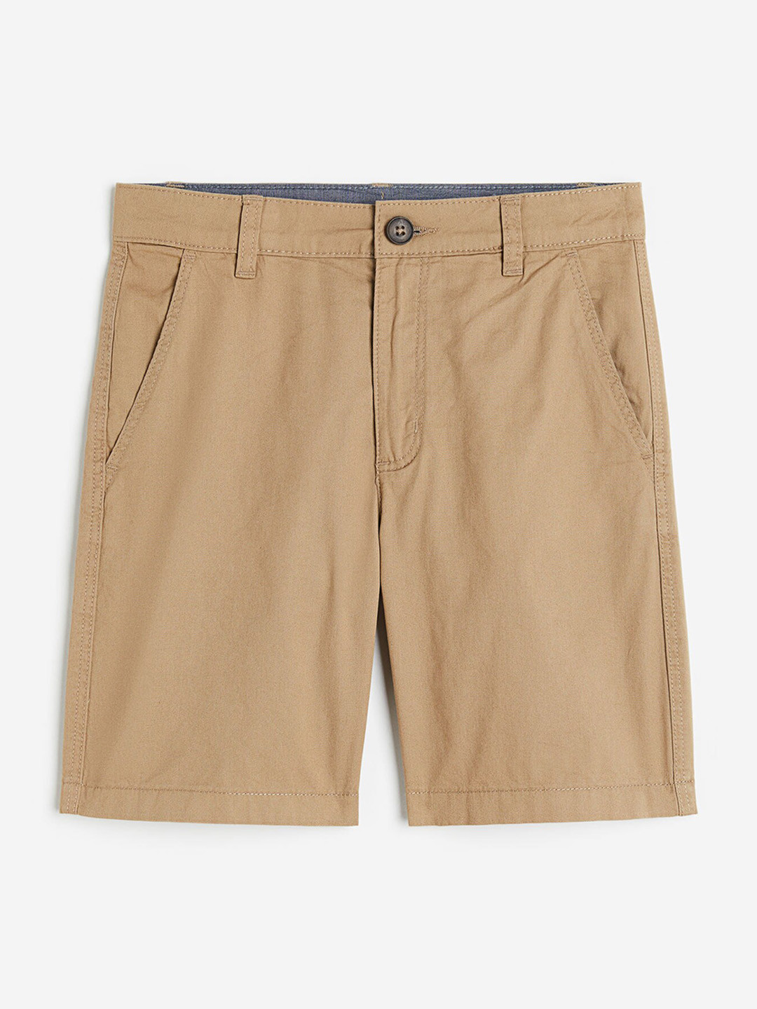 

H&M Boys Cotton Chino Shorts, Beige