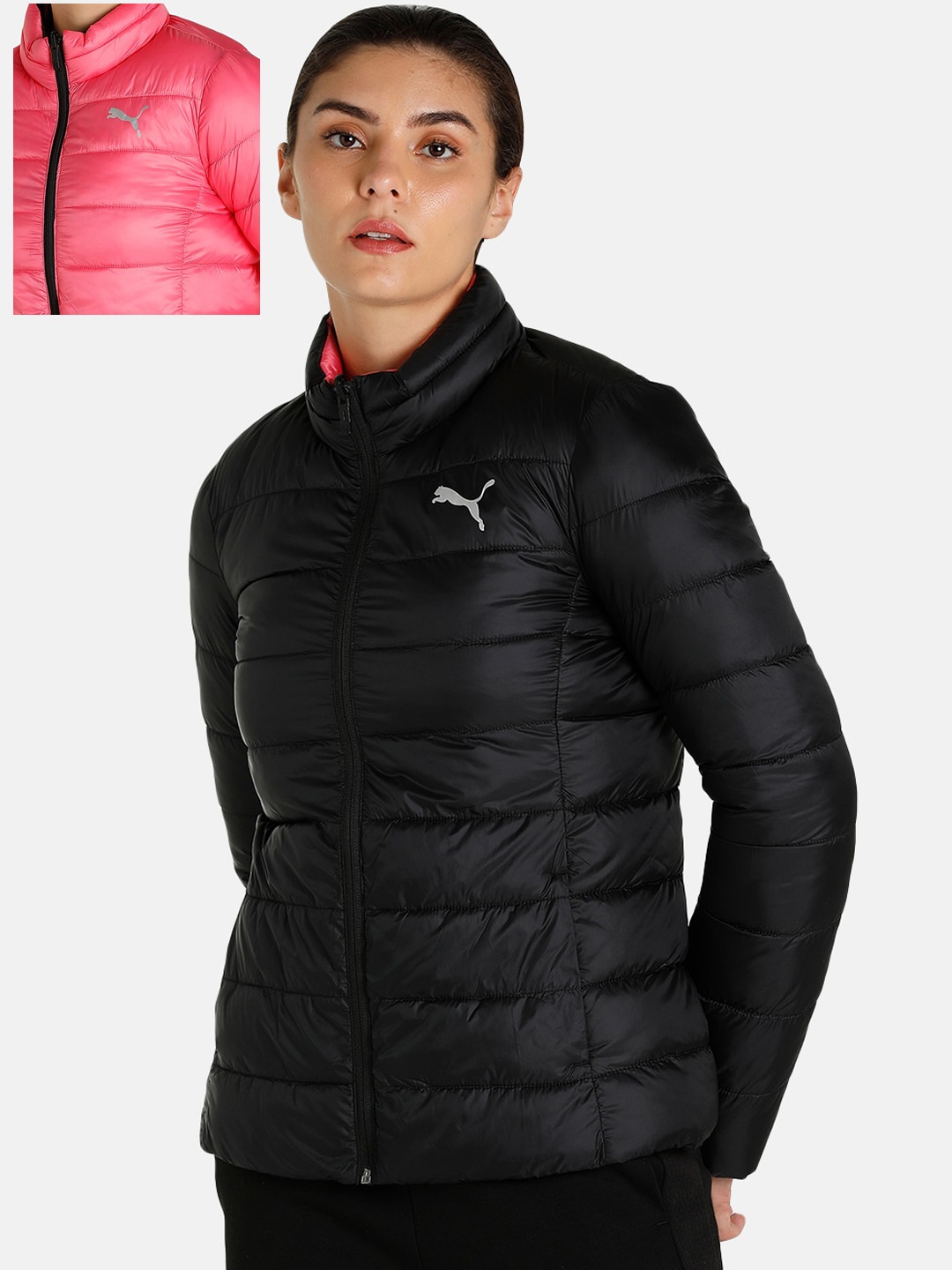 

Puma Women Reversible Padded Jacket, Black