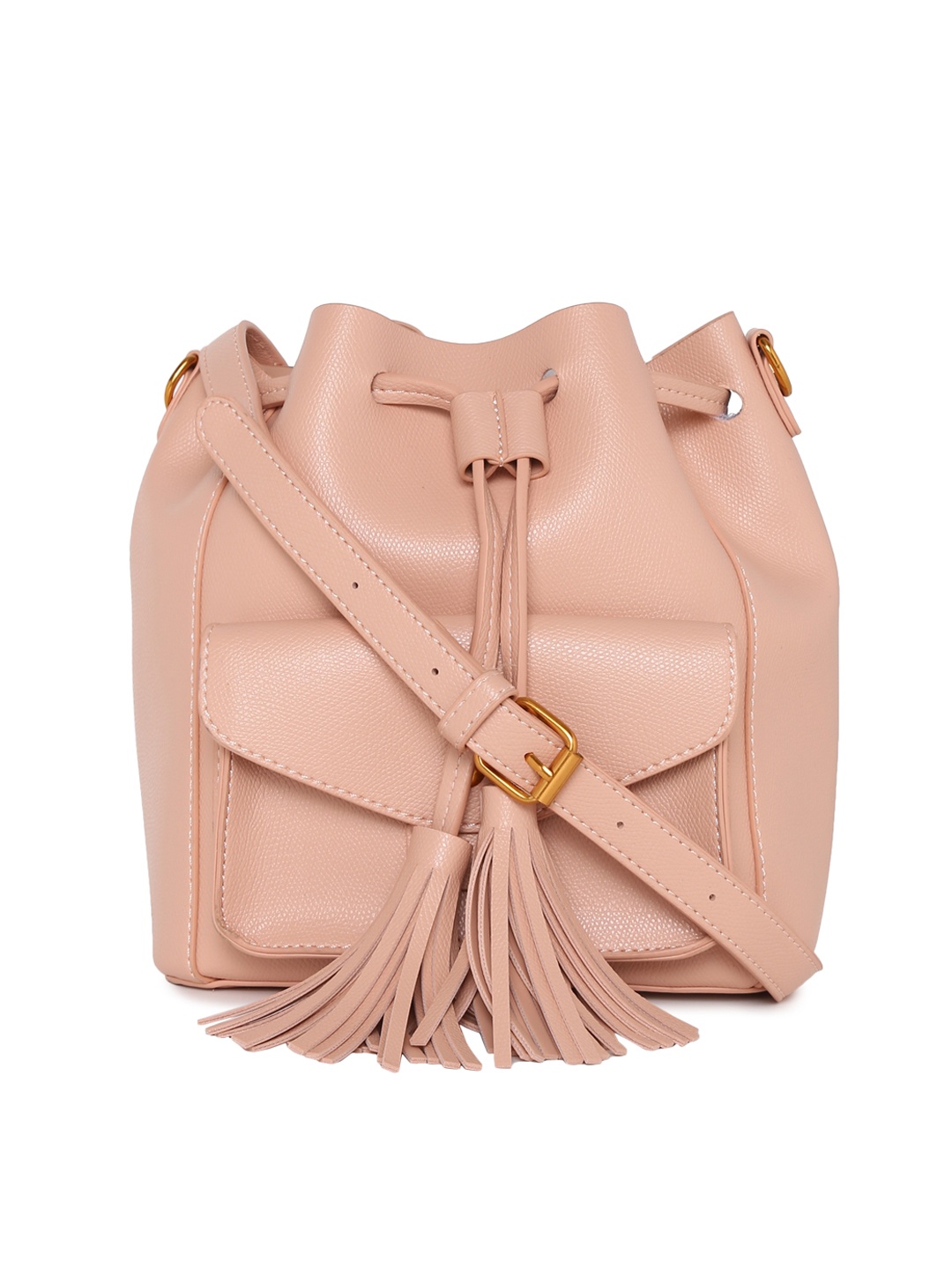 

dressberry pink solid sling bag