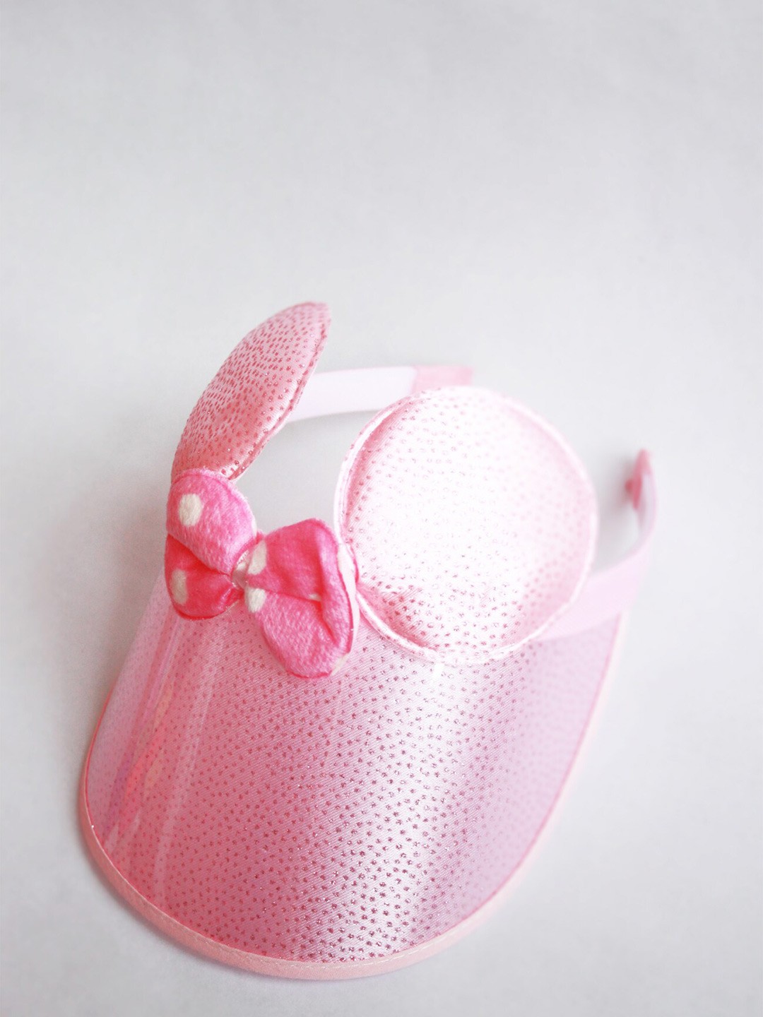 

Choko Girls Minnie Mouse Cap Hairband, Pink