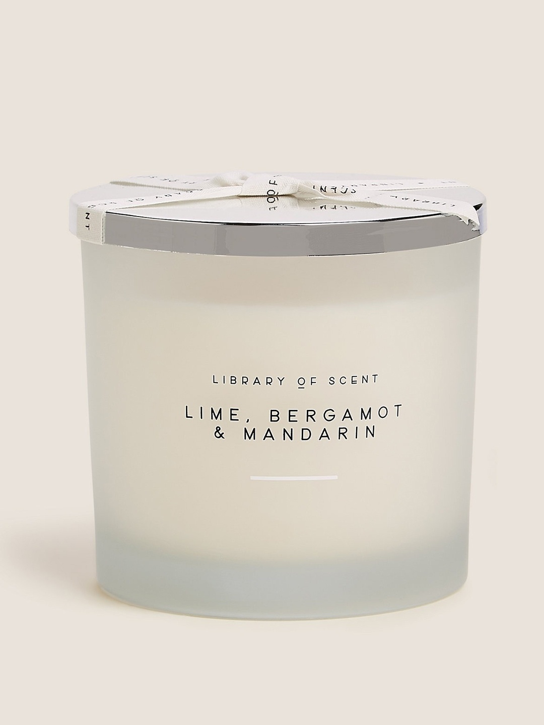 

Marks & Spencer Library Of Scent White 3-Wick Candle Jar
