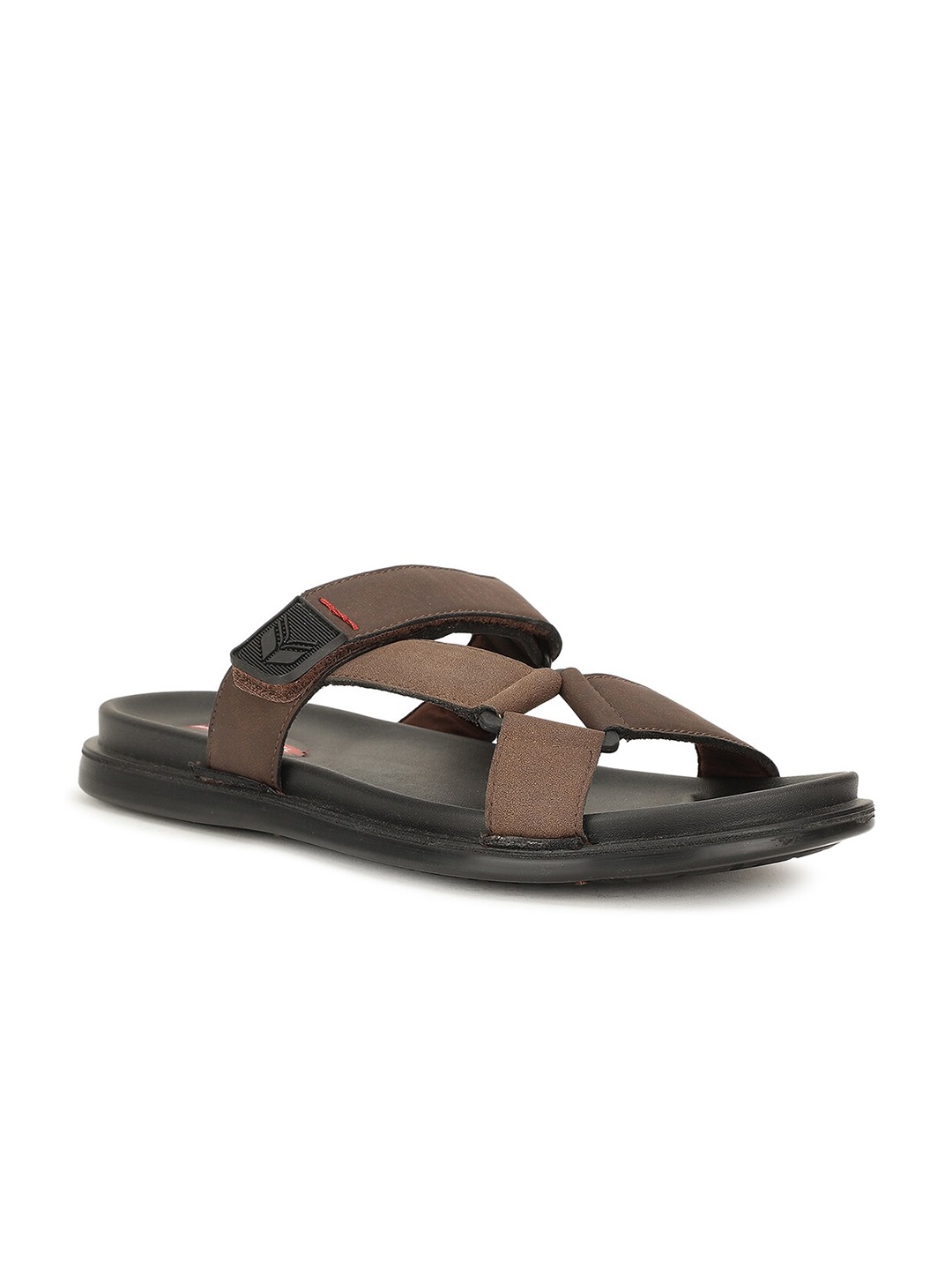 

Bata Men Slip On Comfort Sandals, Brown