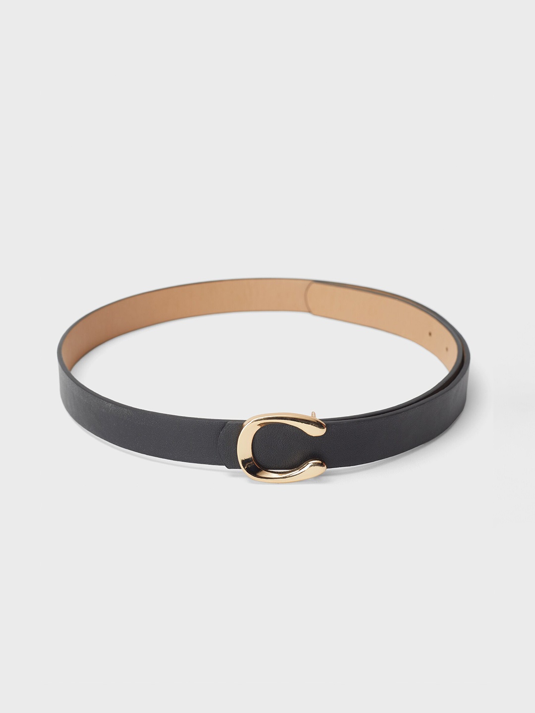 

20Dresses Women Solid Slim Belt, Black