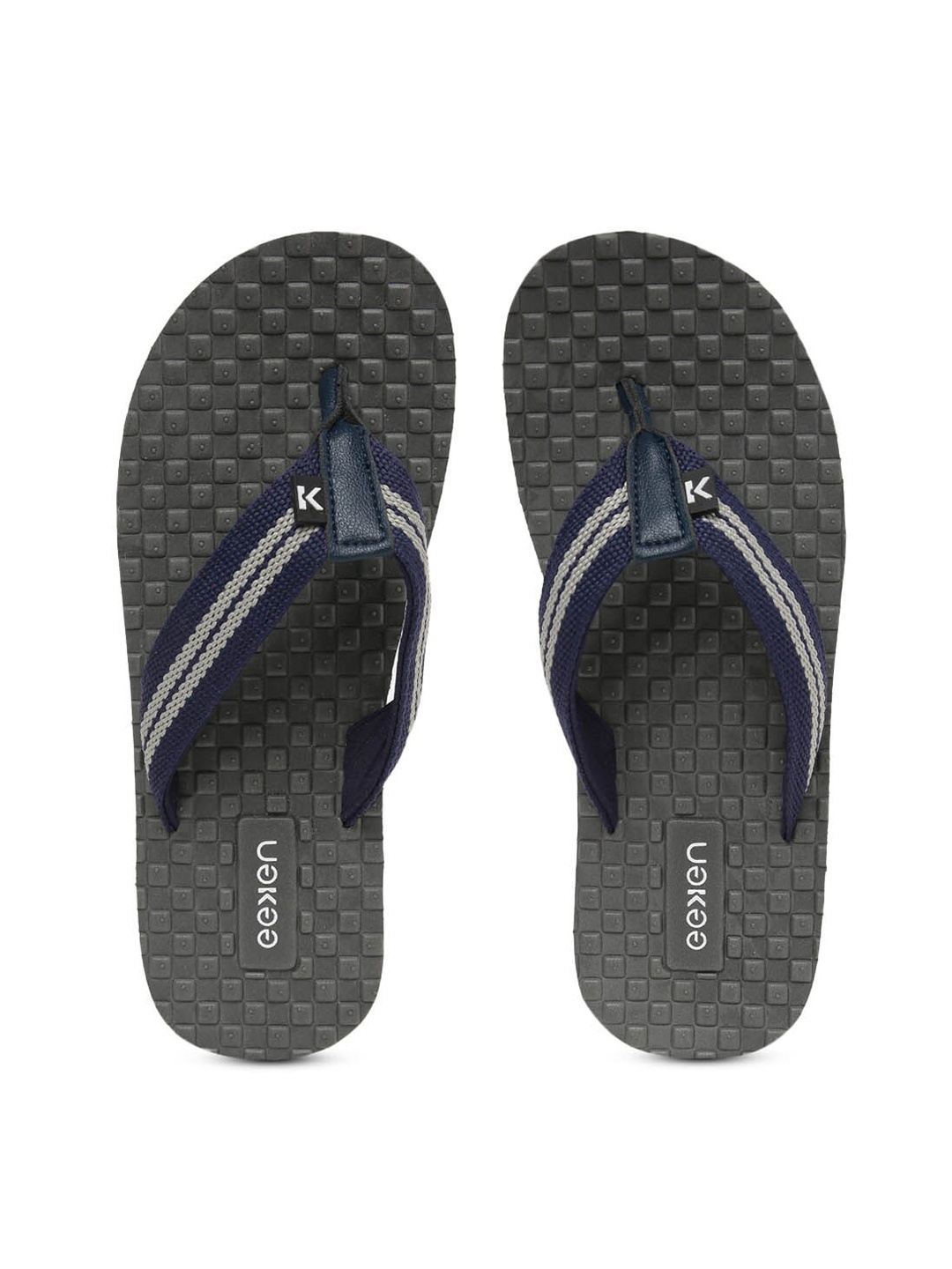 

Paragon Men Slip On Ultra-Comfortable Thong Flip-Flops, Grey