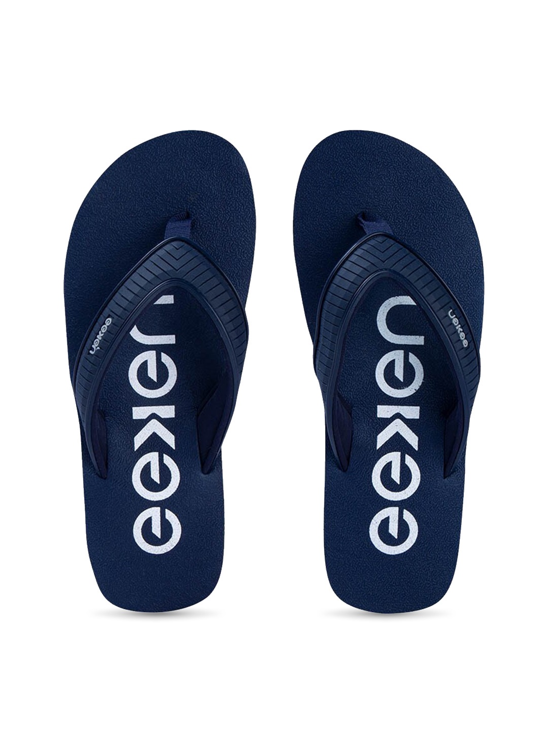 

Paragon Men Slip On Rubber Thong Flip-Flops, Navy blue