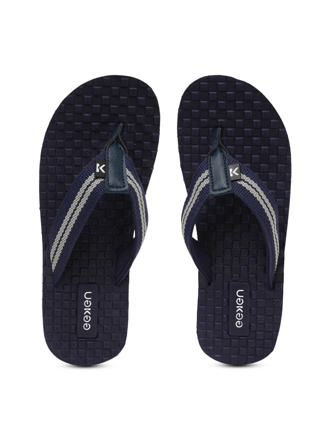 

Paragon Men Ultra-Comfortable Thong Flip-Flops, Navy blue