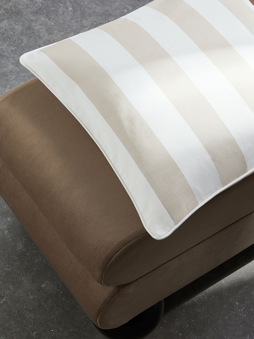 

H&M Beige Satin Cushion Cover