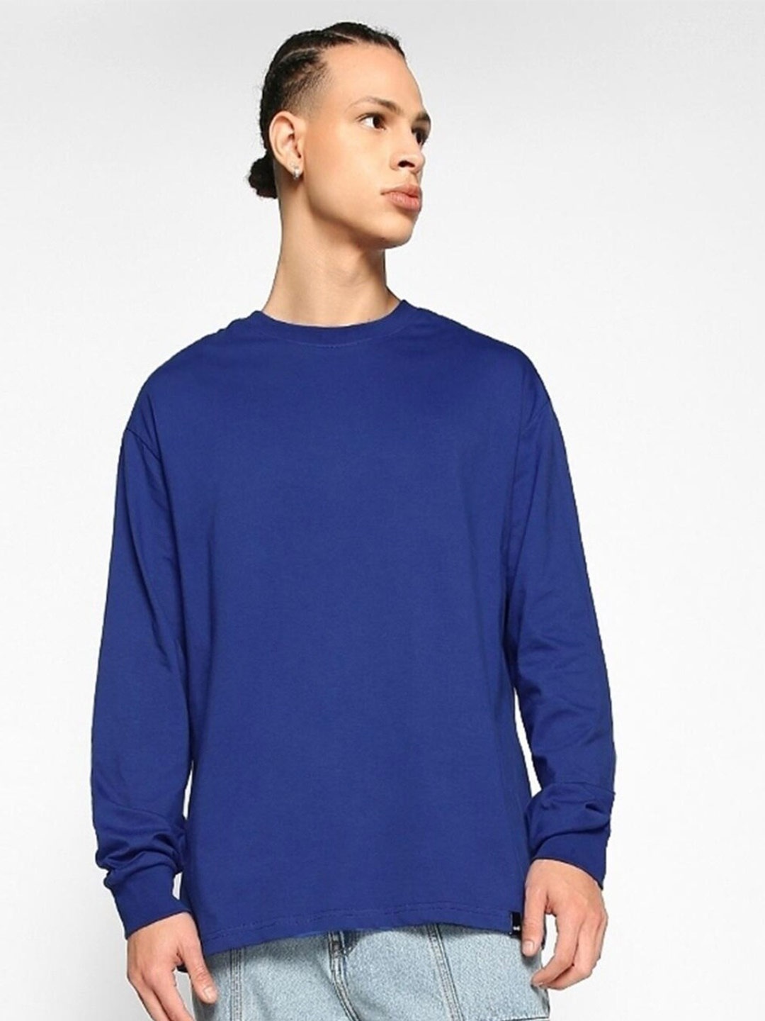 

Bewakoof Oversized T-shirt, Blue