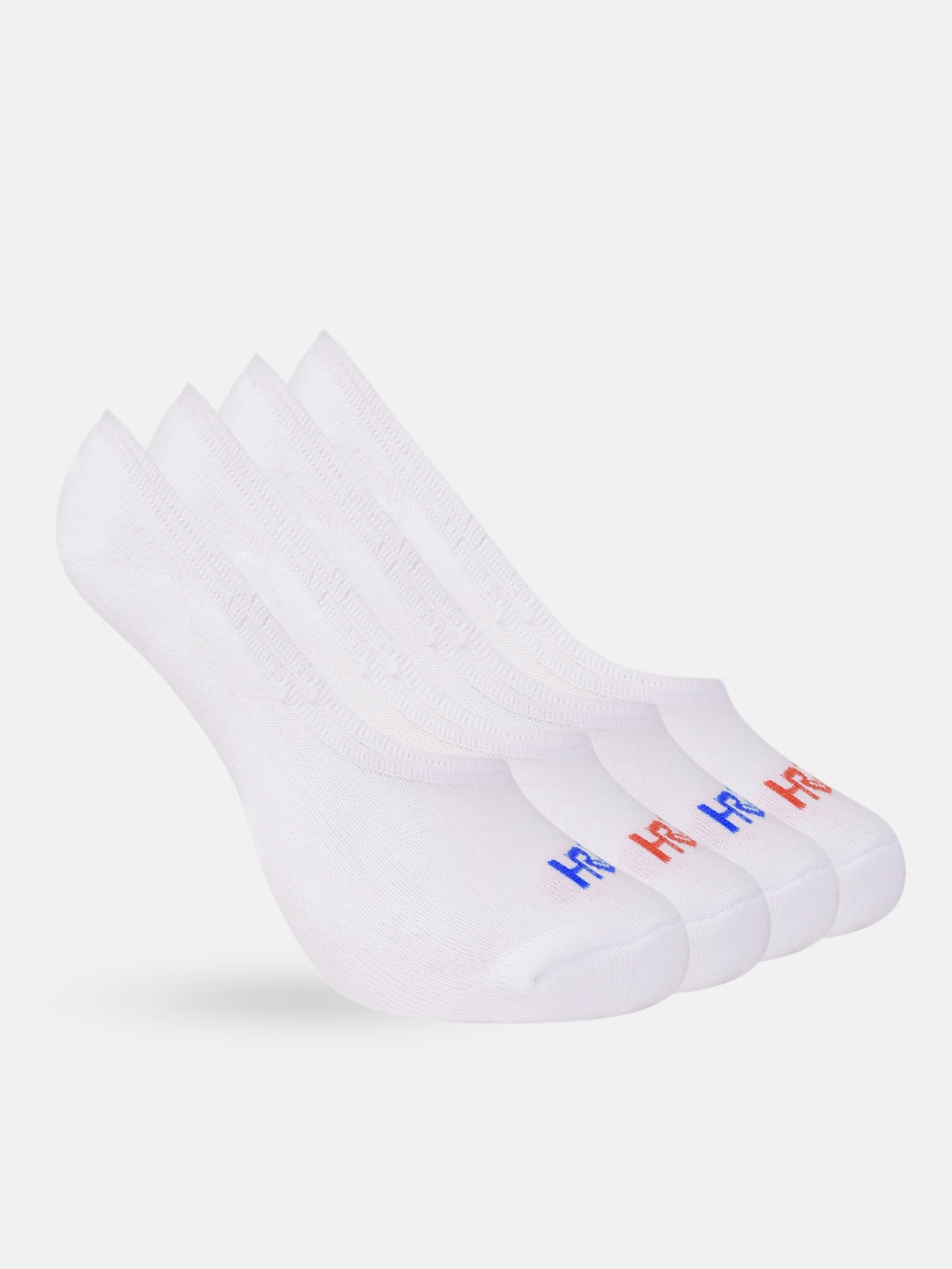 

HRX by Hrithik Roshan Men Pack of 4 Shoe liners, White