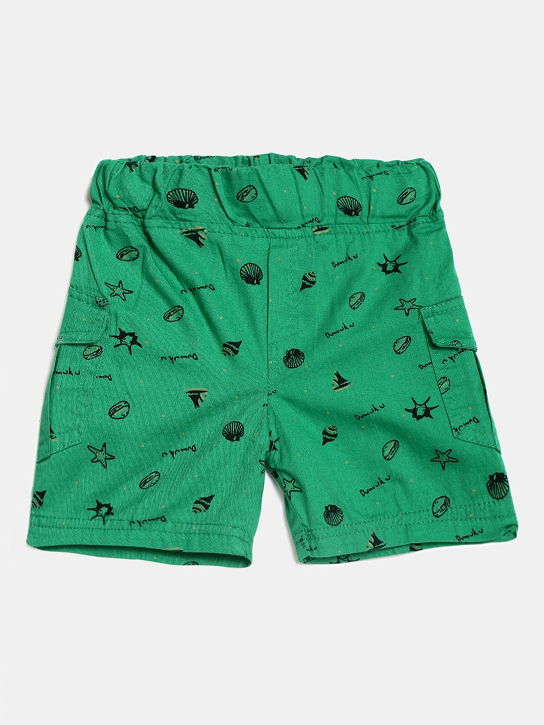 

V-Mart Infant Kids Printed Shorts, Green