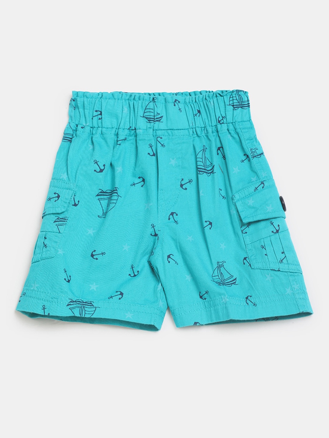 

V-Mart Infant Kids Conversational Infant Kids Shorts, Blue
