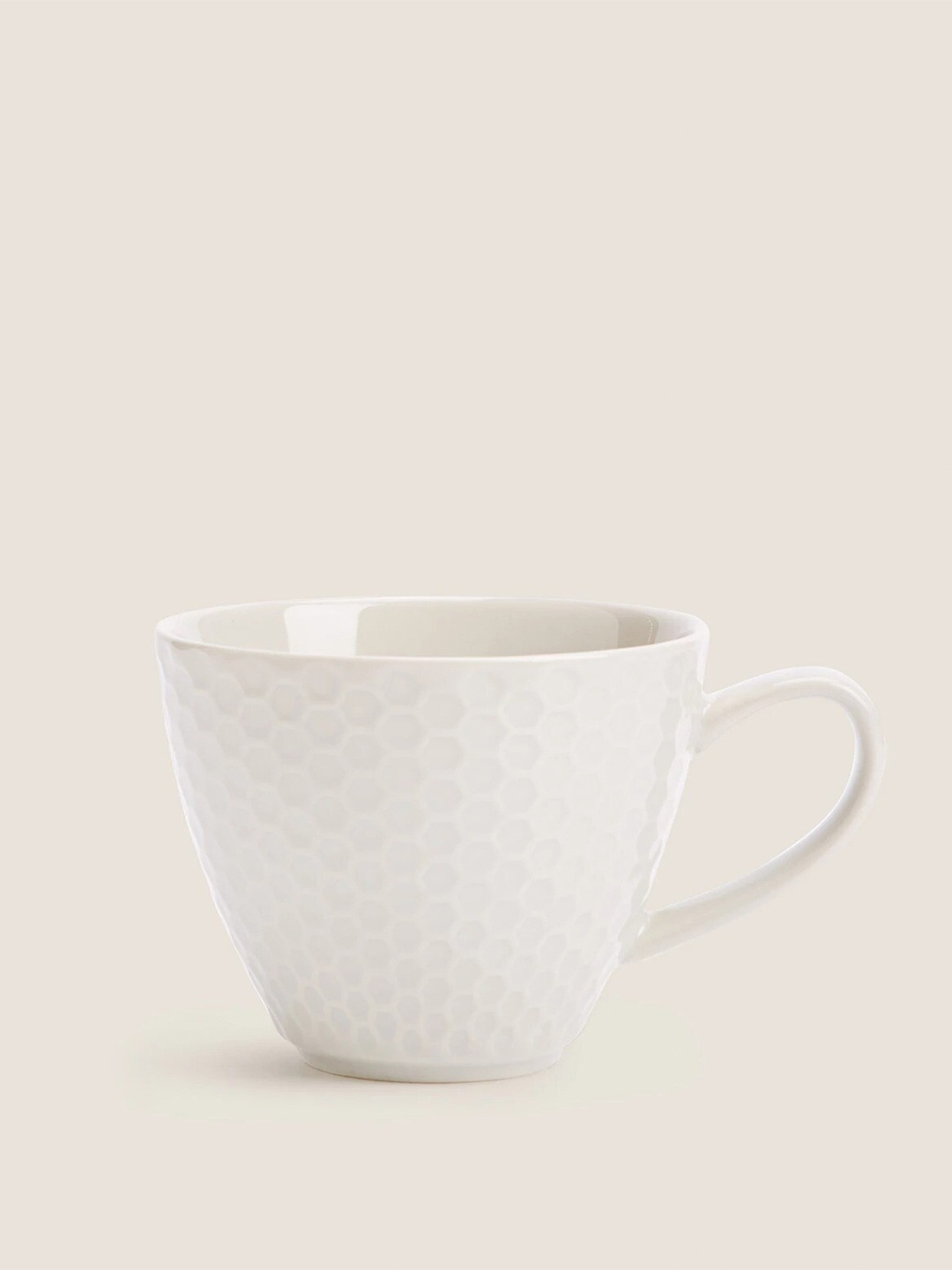 

Marks & Spencer Taupe Textured Stoneware Matte Coffee Mug 425 ml