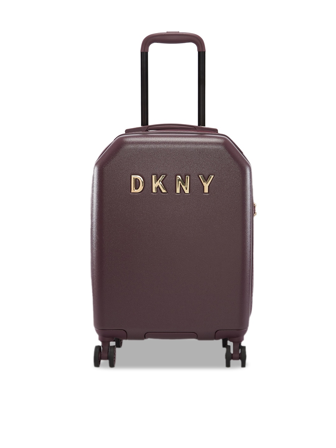 

Dkny Allore Aubergine Hard Cabin Trolley Bag, Brown