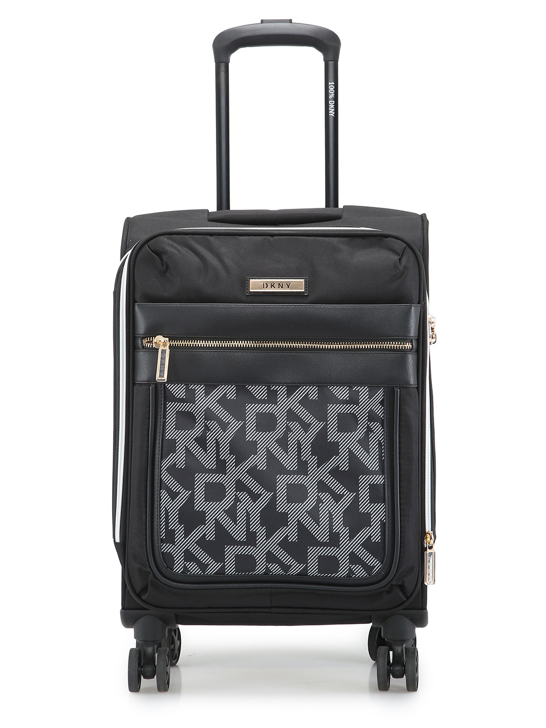 DKNY AFTER HOURS Range Black 21" Cabin Soft Trolley Bag