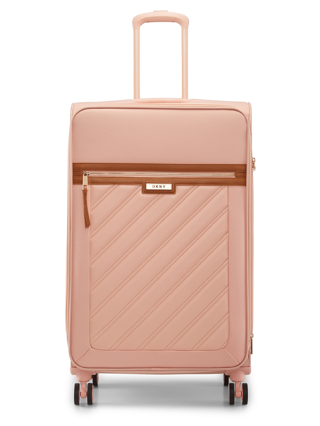 

DKNY SWEET DREAMS Range Peach Bloom 29" Large Soft Trolley Bag, Pink