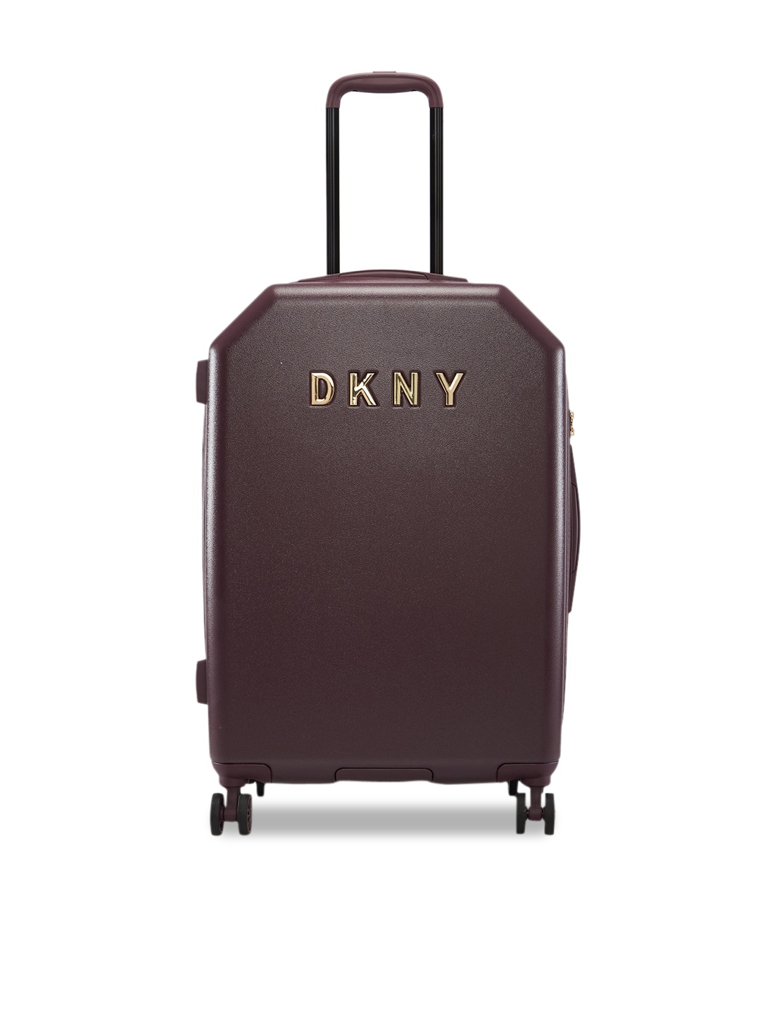 DKNY ALLURE Range Aubergine 24" Medium Hard Trolley Bag, Maroon