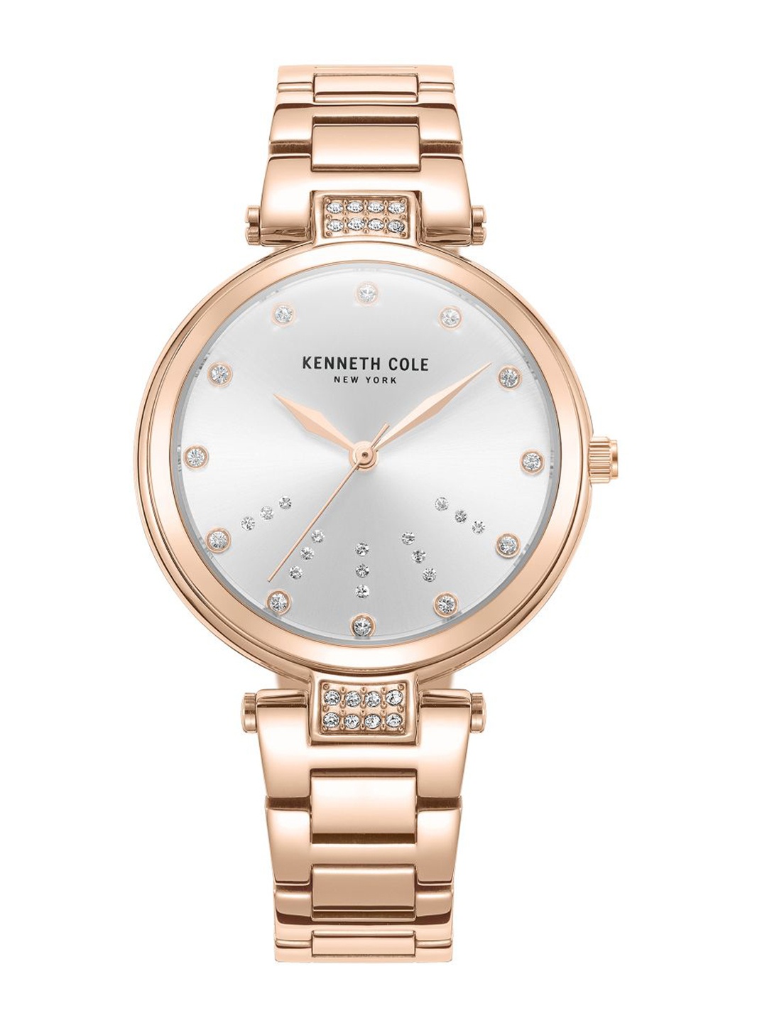 

Kenneth Cole Women Stainless Steel Bracelet Style Straps Analogue Watch KCWLG2237303LD, Rose gold