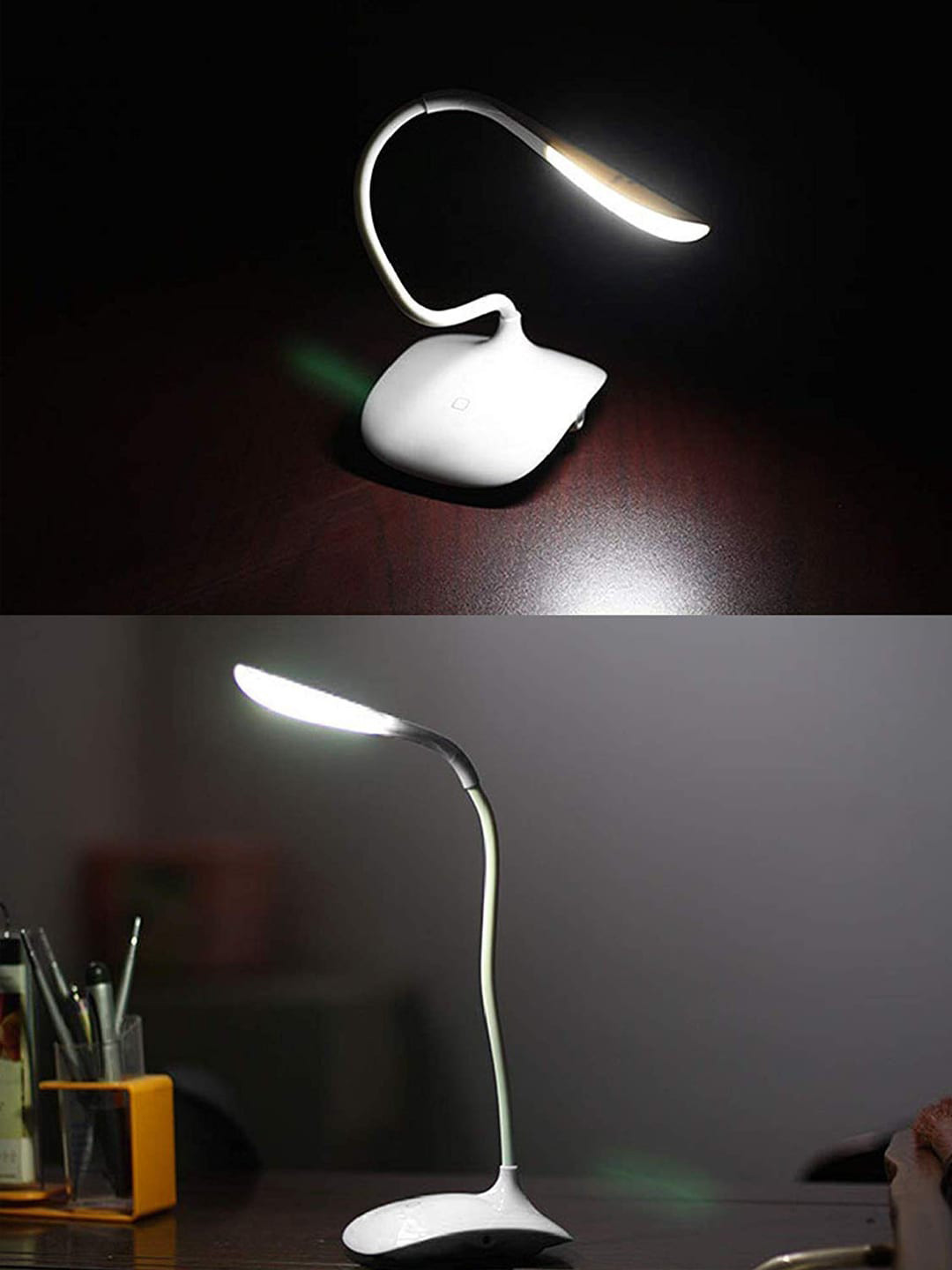 

ZURU BUNCH White 360 Degree Rotation LED Touch Study Lamp