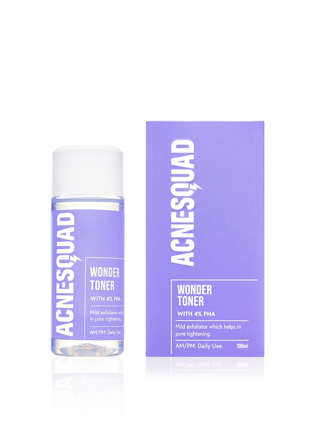 

Acne Squad Wonder Toner with 4% PHA - 100 ml, Purple