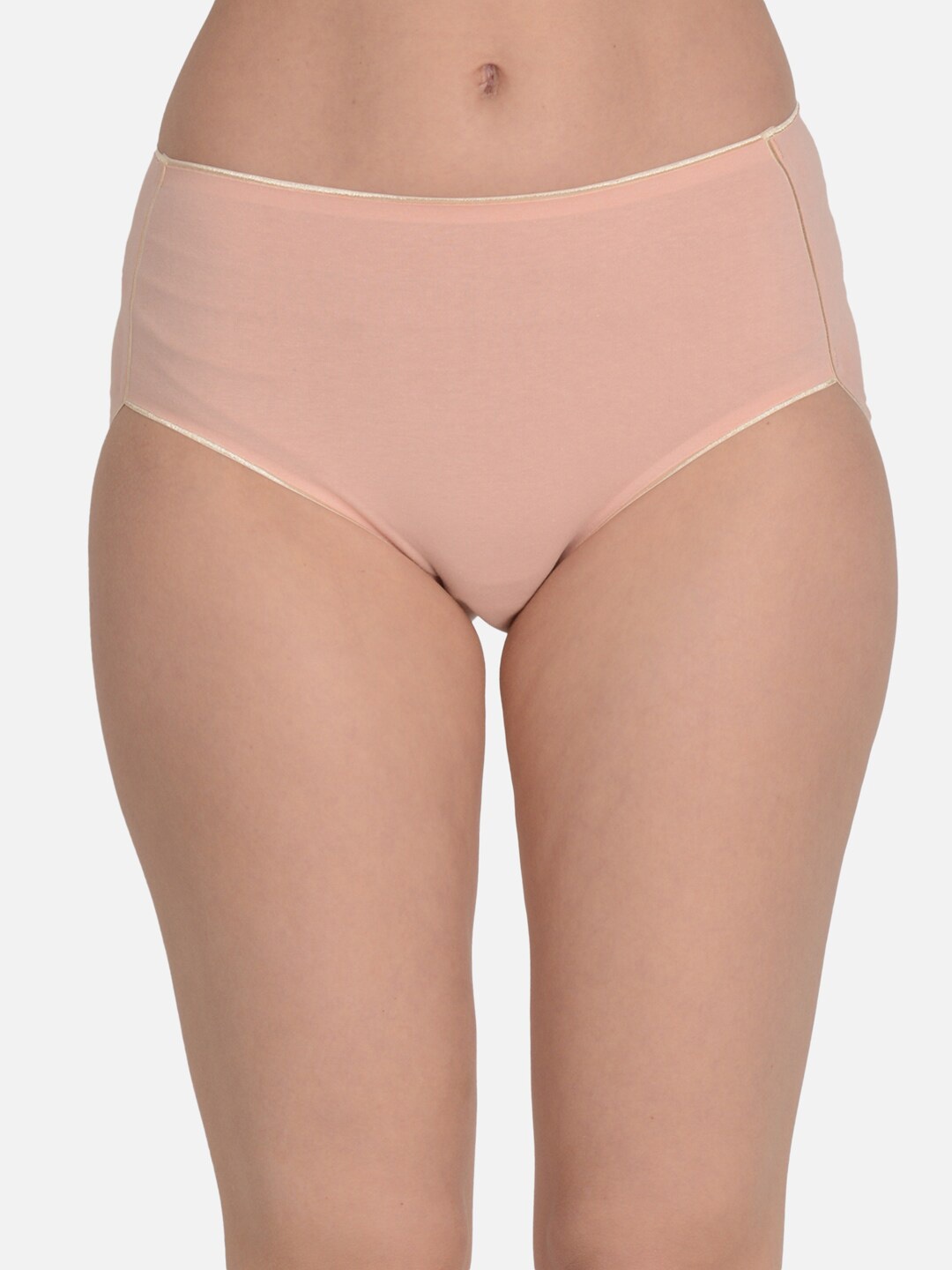 

mod & shy Women Seamless Anti-Microbial Hipster Briefs MU211-M, Peach