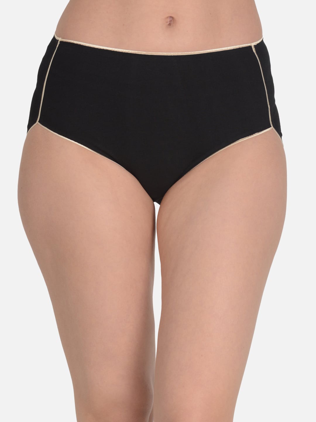 

mod & shy Women Seamless Anti-Microbial Hipster Briefs MU215-M, Black