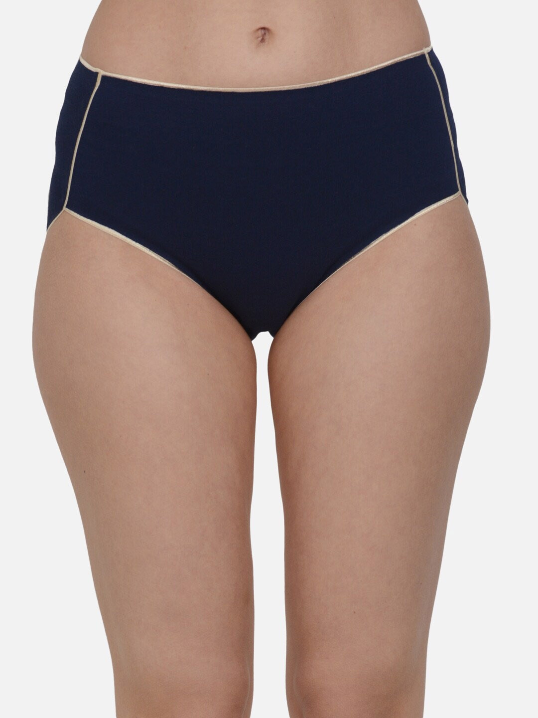 

mod & shy Women Anti Microbial Hipster Briefs, Navy blue