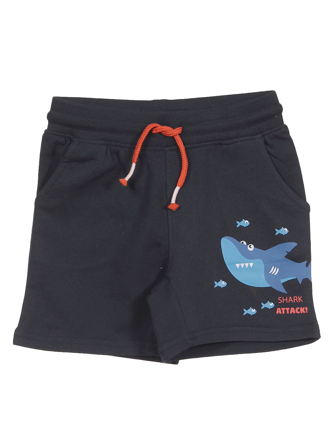 

Lil Lollipop Boys Mid-Rise Shorts, Navy blue