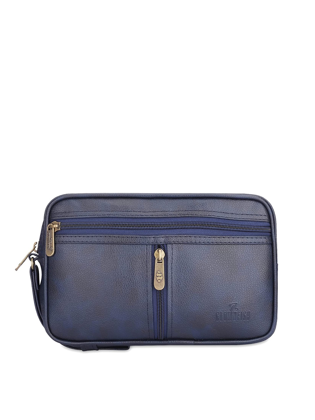 

THE CLOWNFISH Blue Multipurpose Travel Pouch