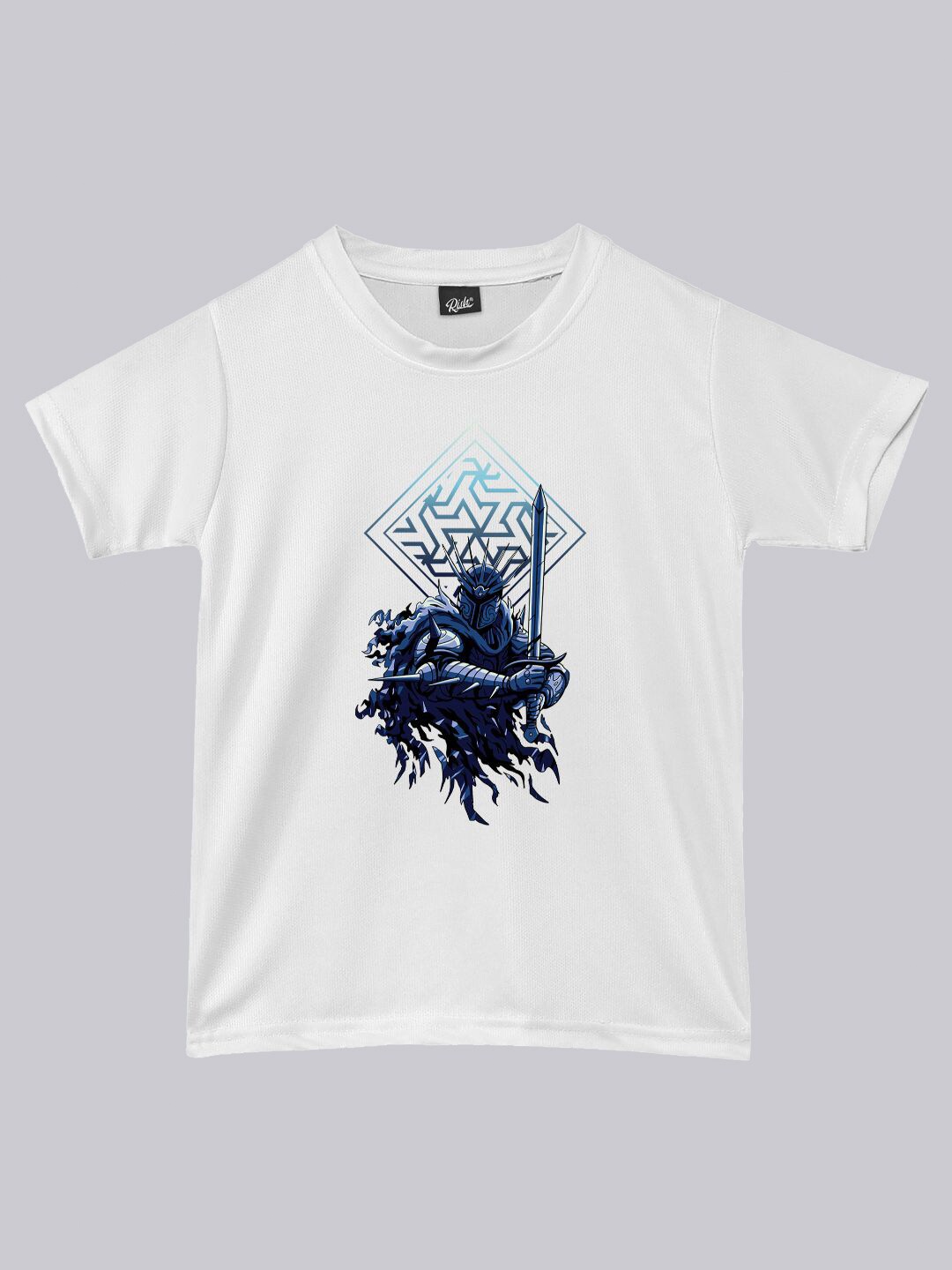 

RISH Boys Graphic Printed Loose T-shirt, White