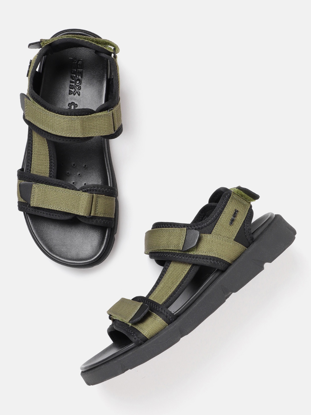 

Geox U Xand 2S Men Comfort Sandals, Olive