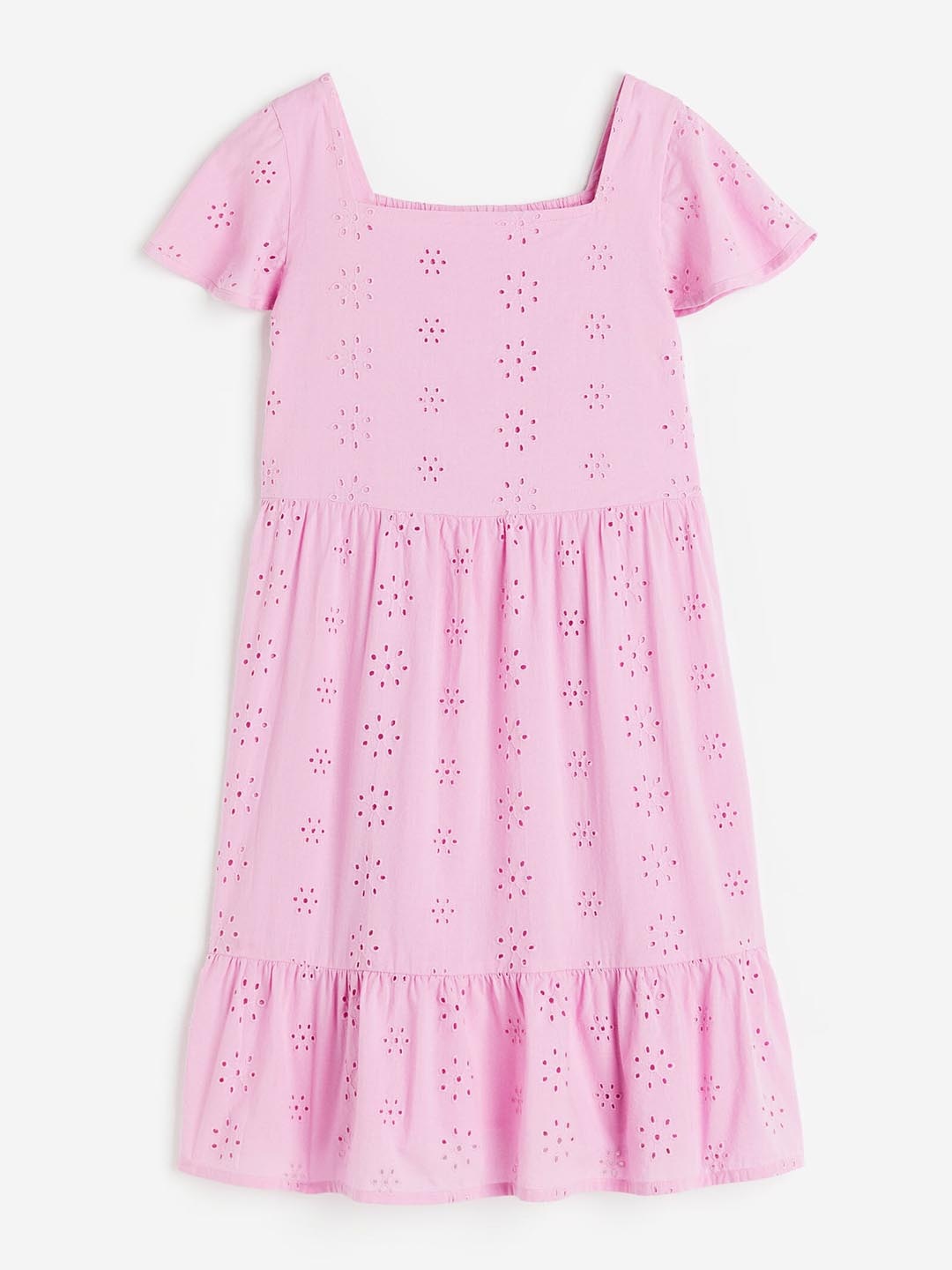 

H&M Girls Tiered Dress, Pink