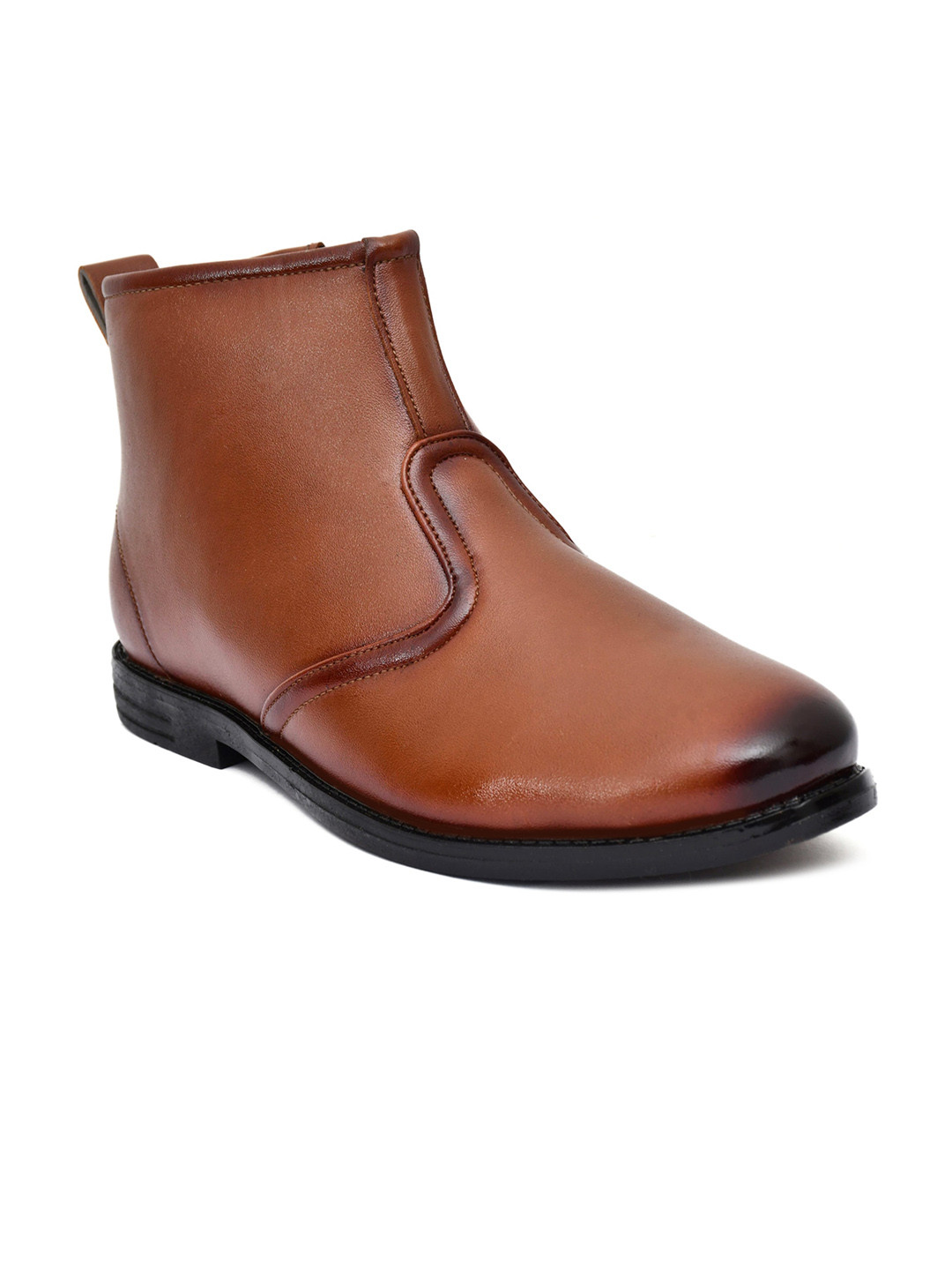 

FOXYFOOT Men Mid-Top Lightweight Regular Boots, Tan