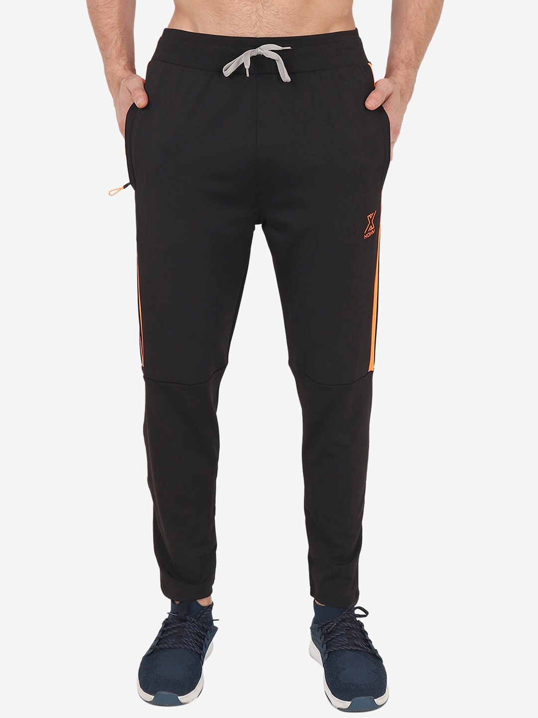 

Xohy Men Mid-Rise Regular Fit Track Pant, Black