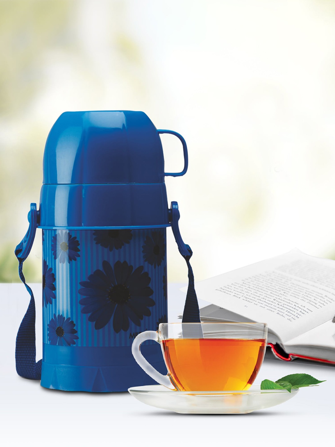 

Milton Eiffel 500 Blue School Kids Plastic Insulated Flask 480 ml