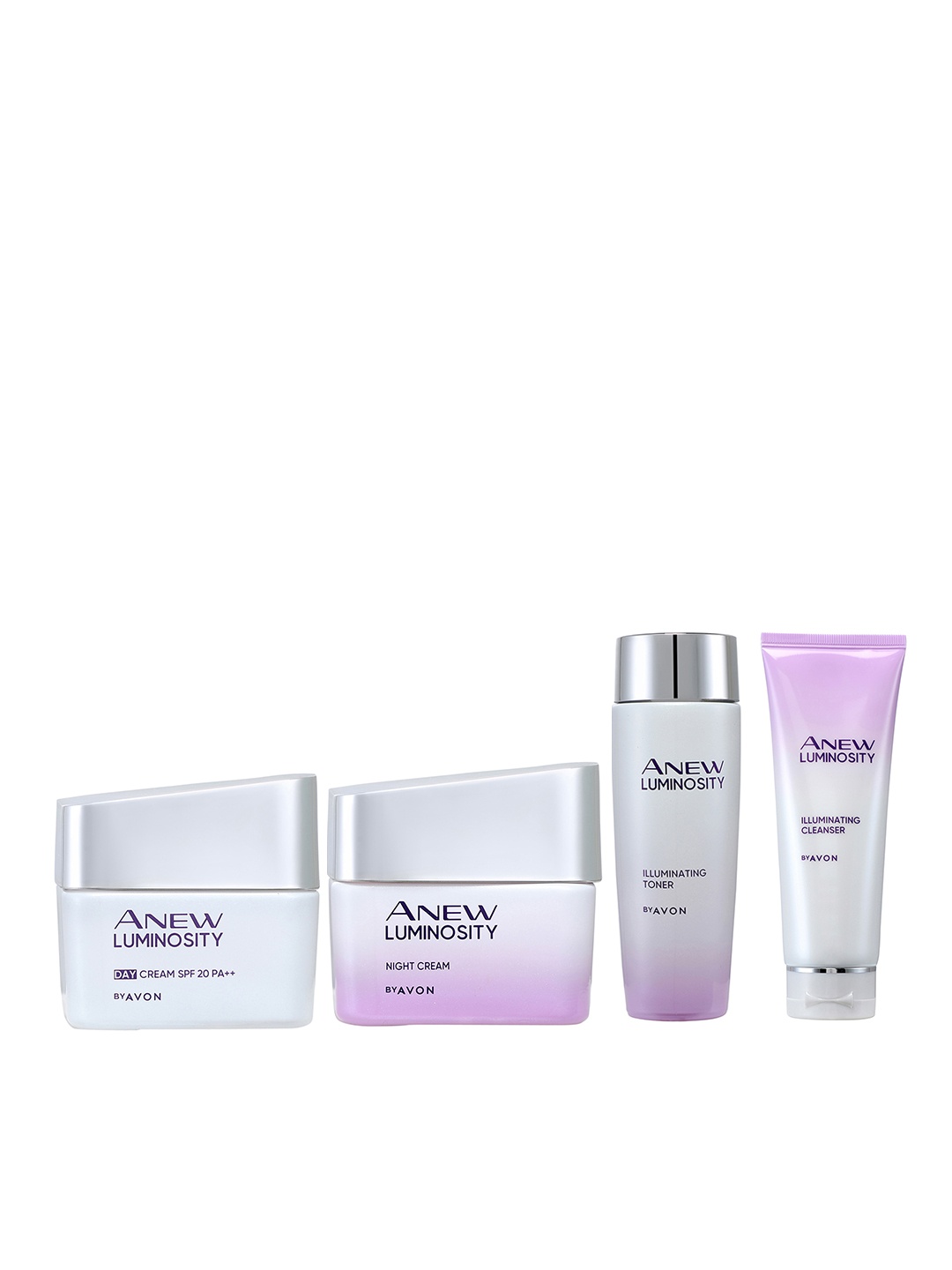 

Avon Anew Luminosity Regimen Skin Care Set, White