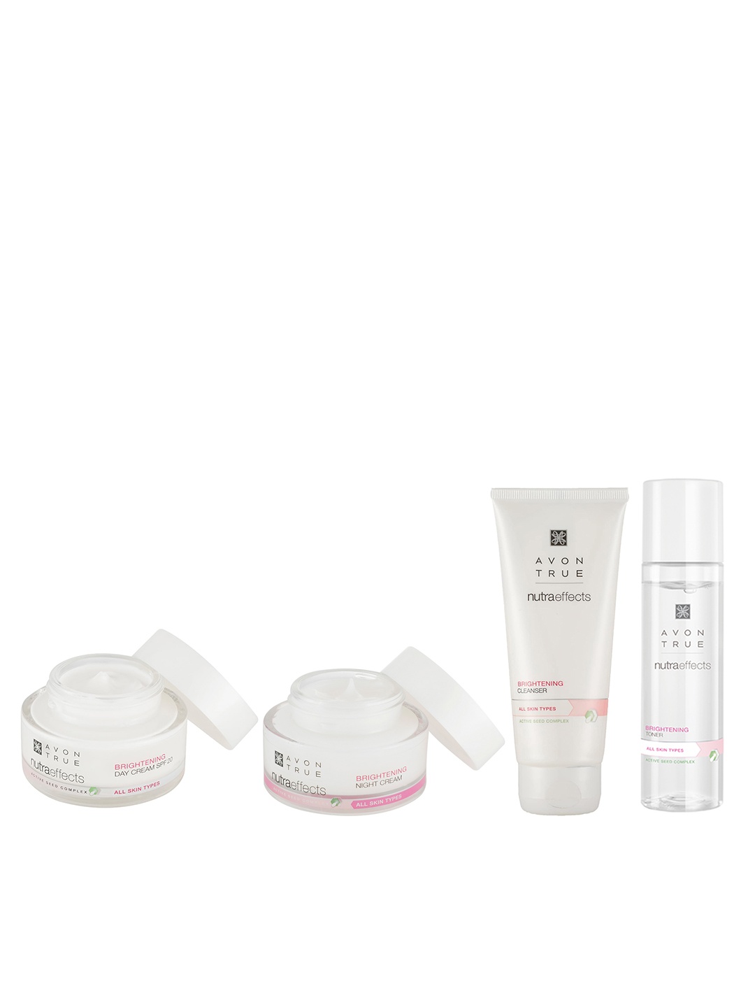 

Avon True Nutra Effects Brightening Regimen Set, White