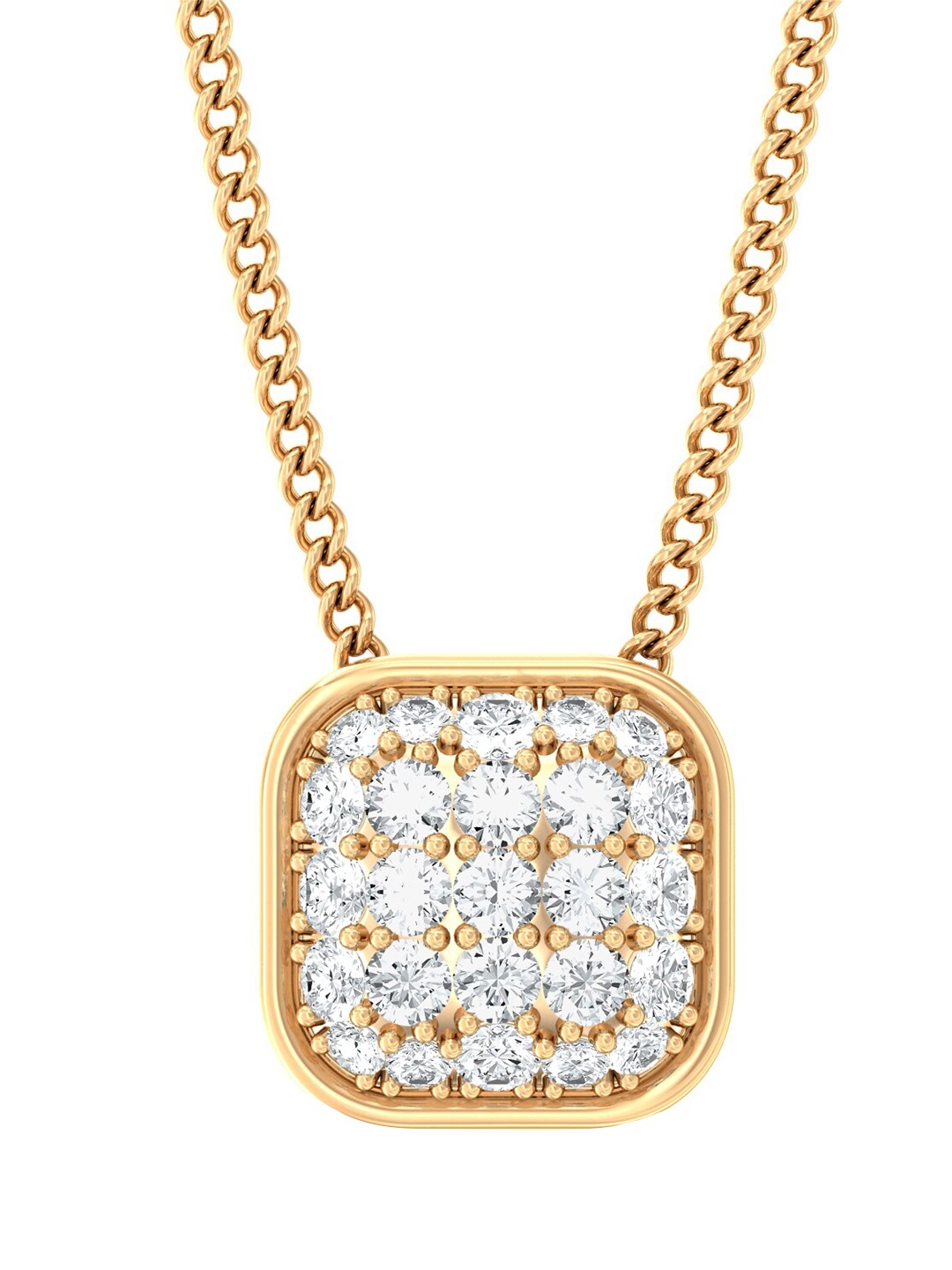 

MELORRA 18KT Eternal Brilliance Diamond Pendant 1.25 g, Gold