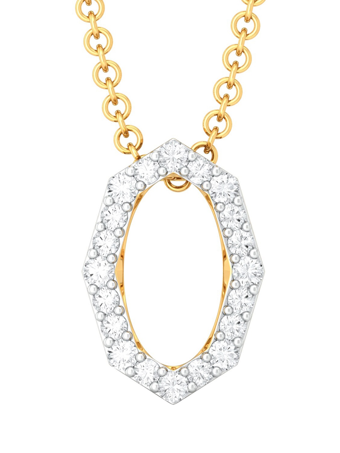 

MELORRA Arabian Dreams 18KT Diamond Pendants- 1.15 gm, Gold