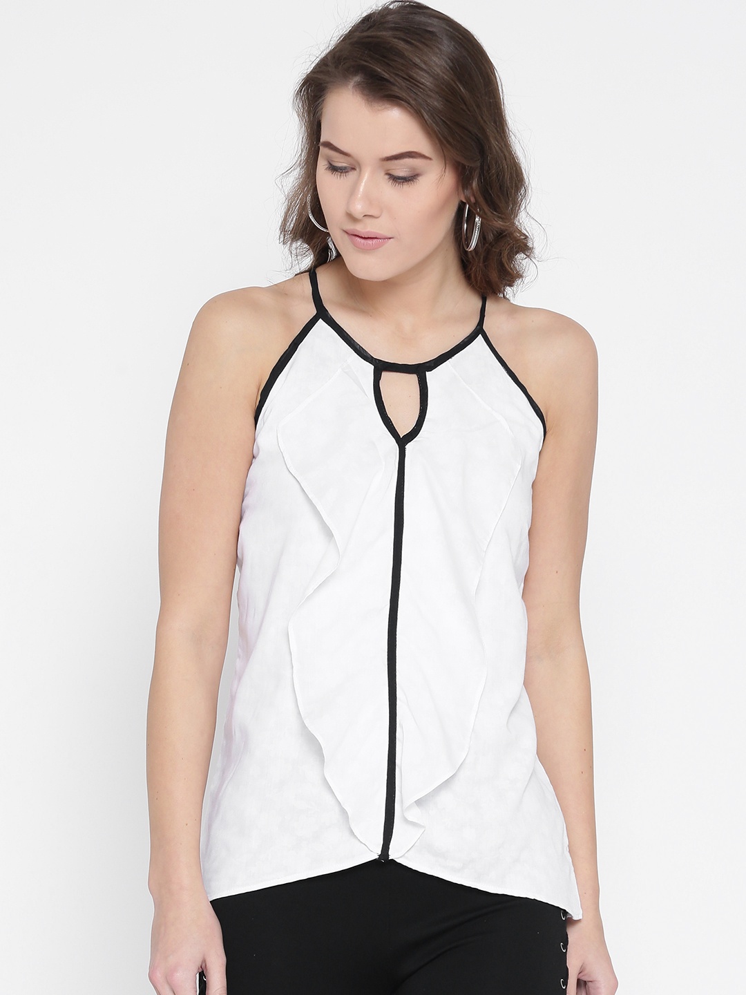 

Style Quotient Women White Solid Top