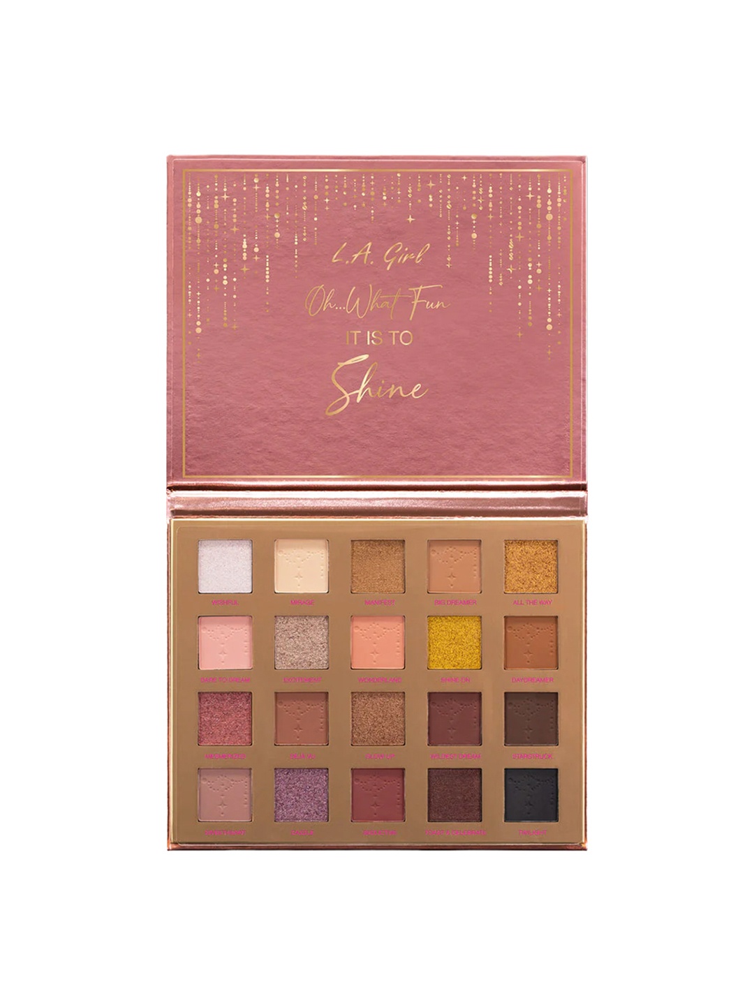 

L.A. Girl Dazzle All The Way 20-Color Eyeshadow Palette, Multi