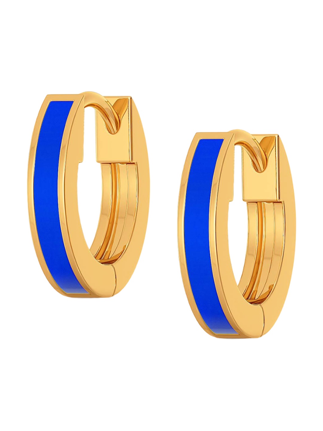 

MELORRA Drama queen 18KT Gold Hoop Earrings- 3.16 gm