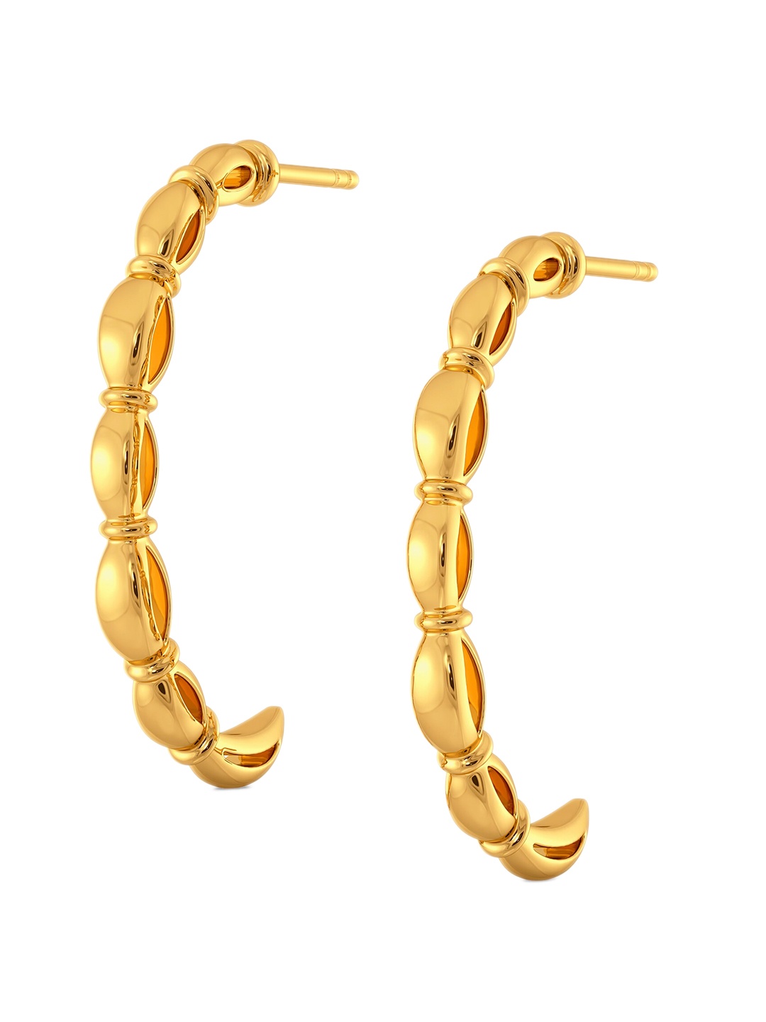 

MELORRA 18KT Nets in Mesh Gold Earrings - 4.09 gm