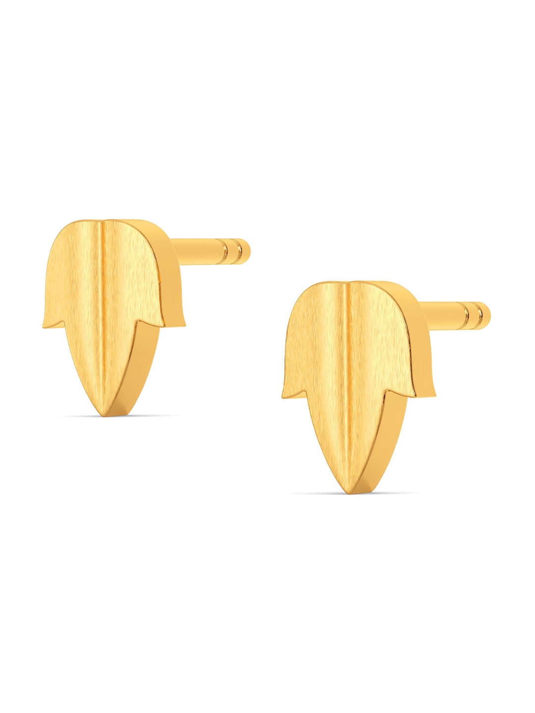 

MELORRA Leaf of Faith 18KT Gold Stud Earrings - 1.21 gm