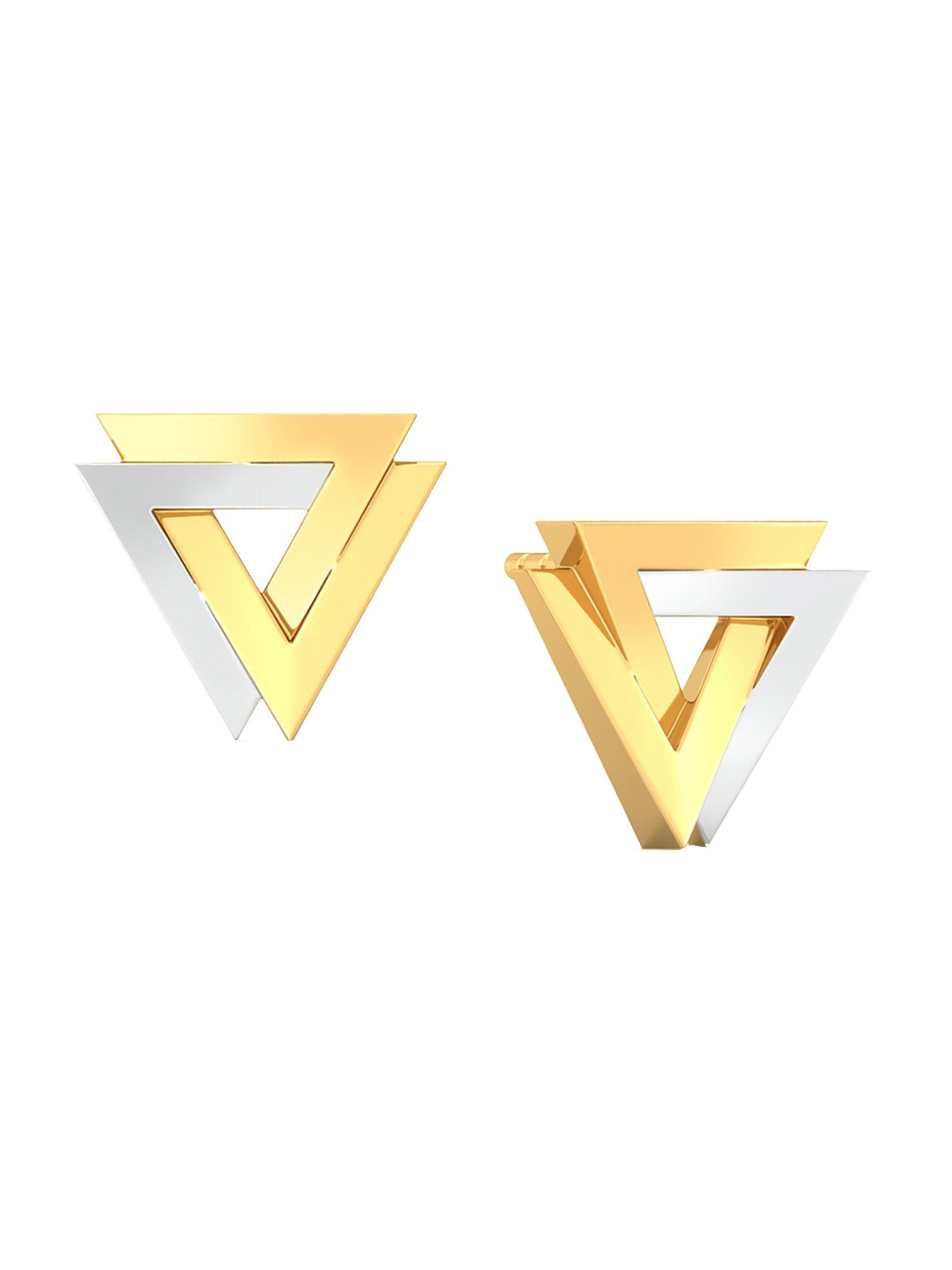

MELORRA Tango-matic 18KT Gold Earrings-3.77gm