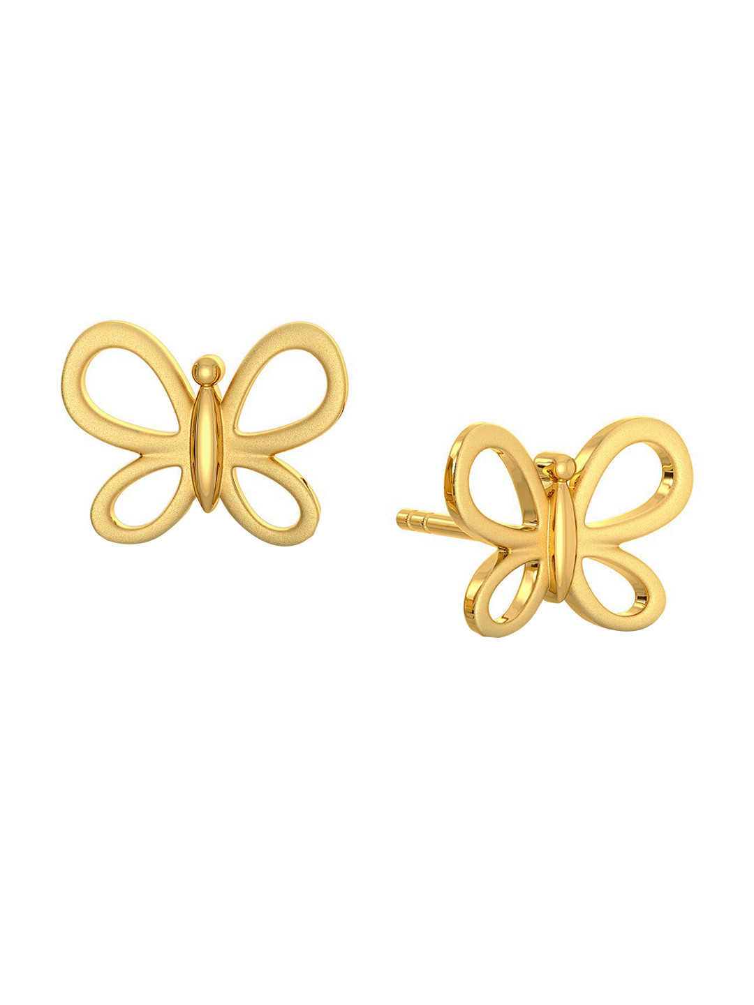 

MELORRA 18KT Butterfly Mystify Gold Earrings 2.31 g