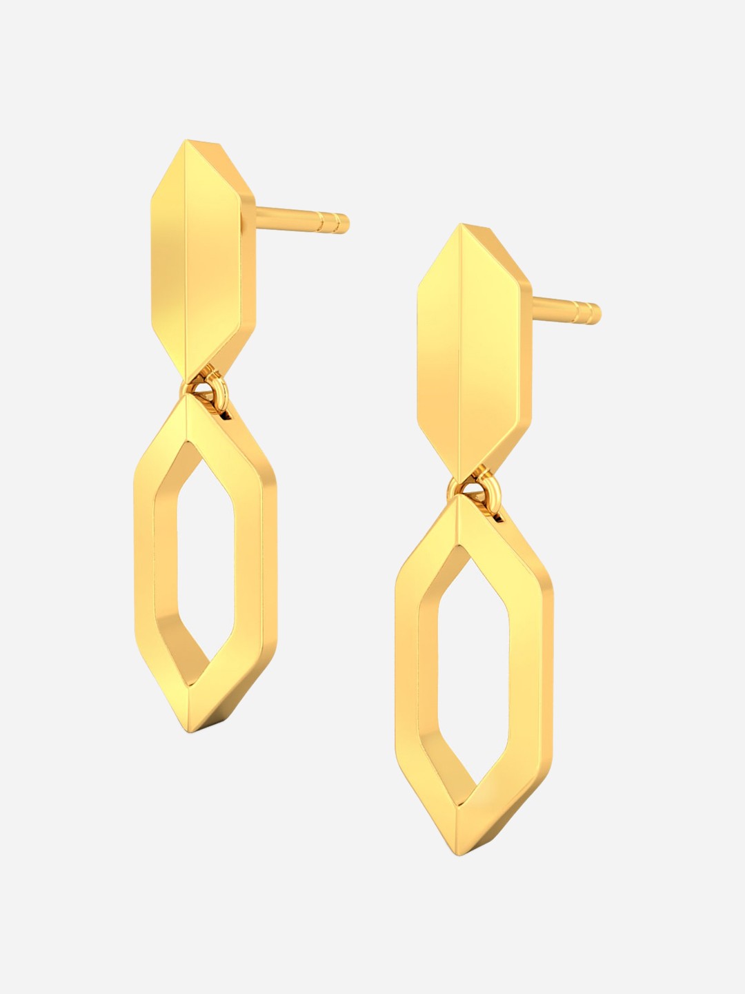 

MELORRA Gold Fling 18KT Gold Earrings- 4.72gm