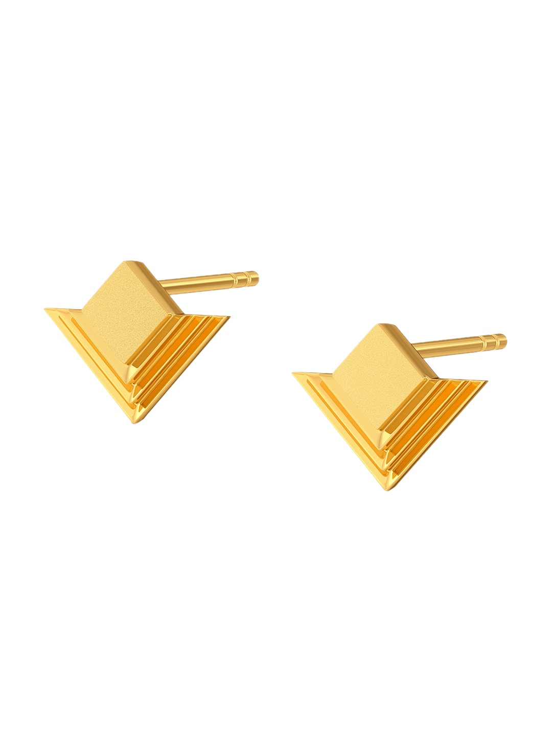 

MELORRA Riva Diva 18KT Gold Stud Earring- 2.08 gm