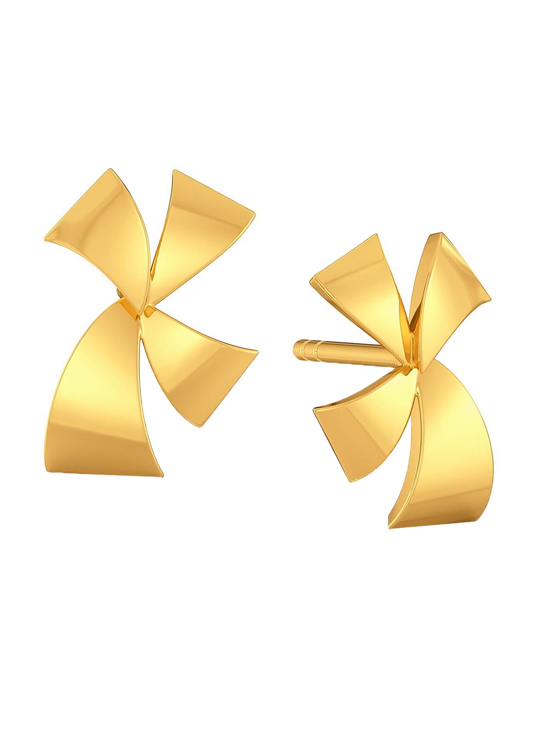 

MELORRA Bow Vow 18KT Gold Earring - 2.14 gm