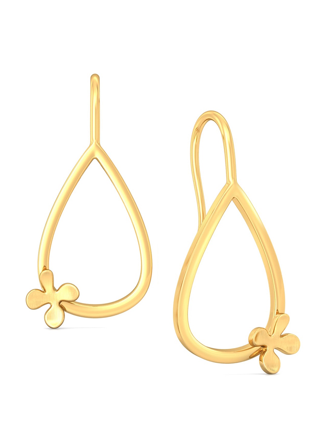 

MELORRA Senorita 18KT Gold Drop Earrings- 3.19 gm