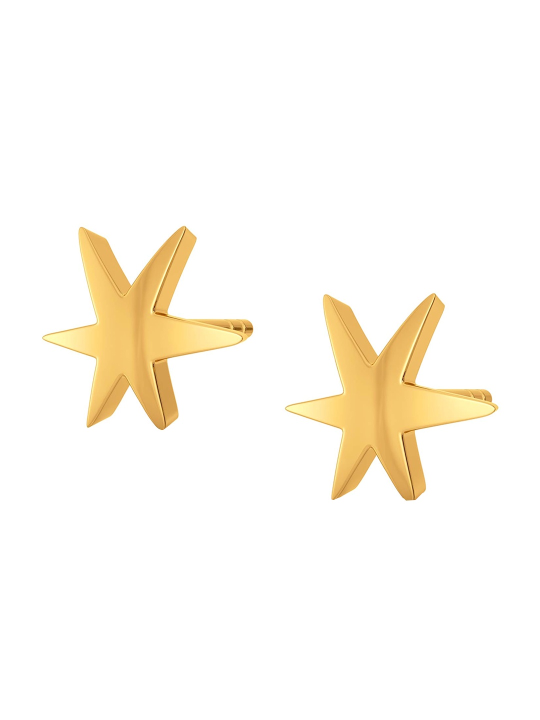 

MELORRA Night Star 18KT Gold Stud Earrings-1.74gm